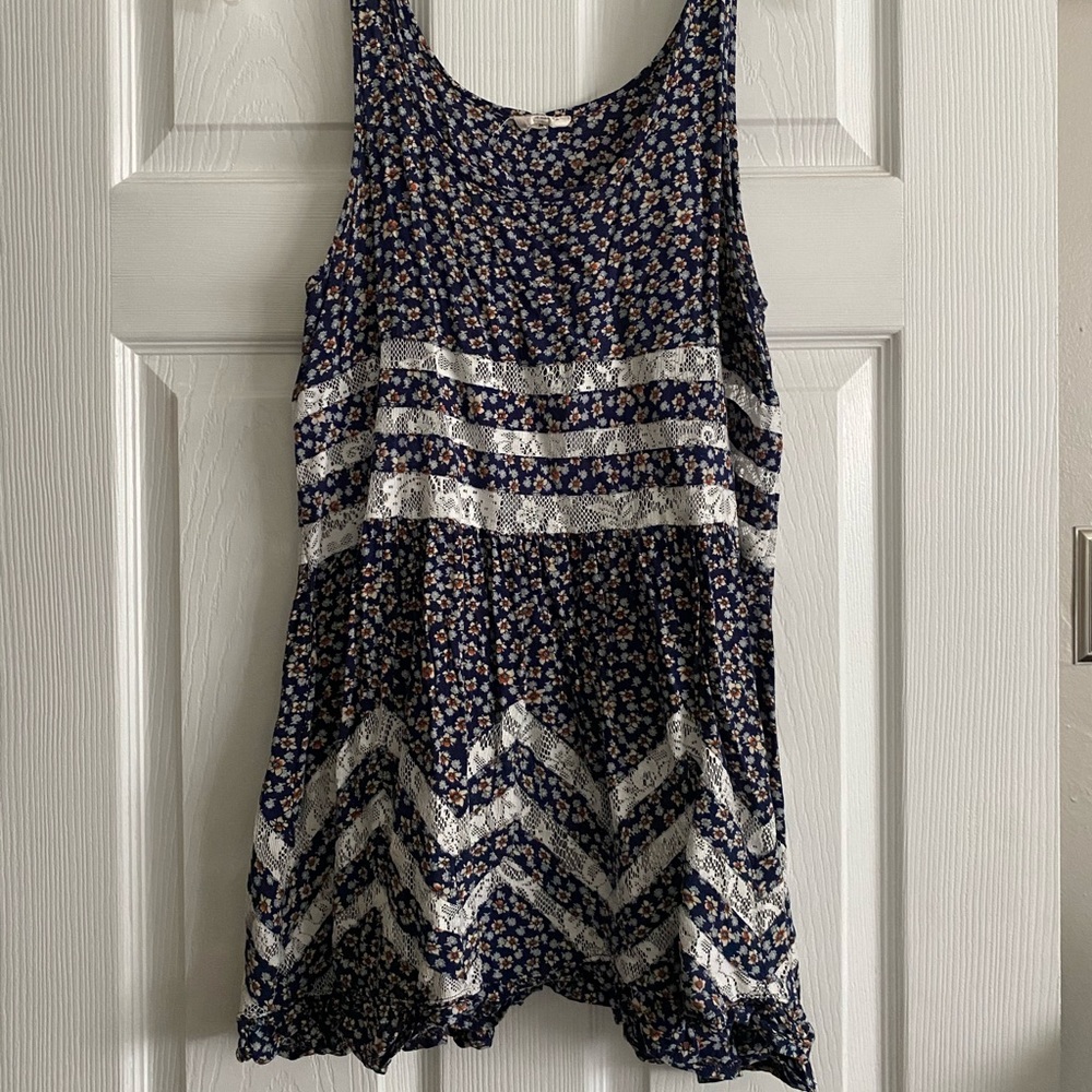 Free people inspired floral top